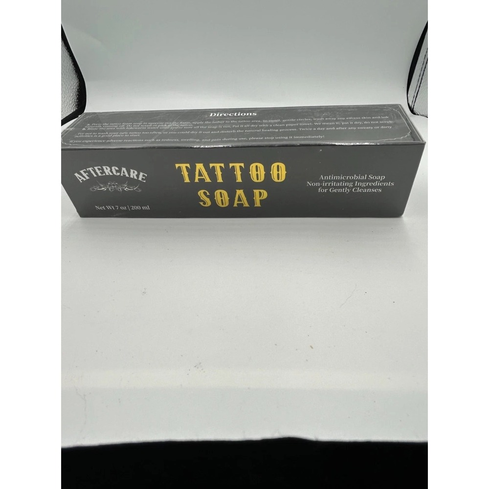 Aftercare Tattoo Soap Antimicrobial Soap 7oz Exp. 08/2027